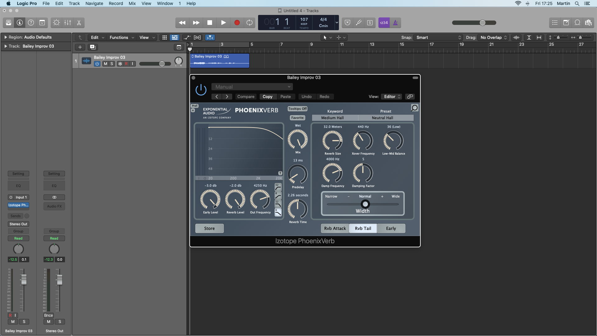 Exponential Audio PhoenixVerb Reverb