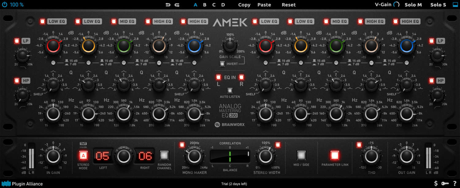 Plugin Alliance AMEK EQ-200