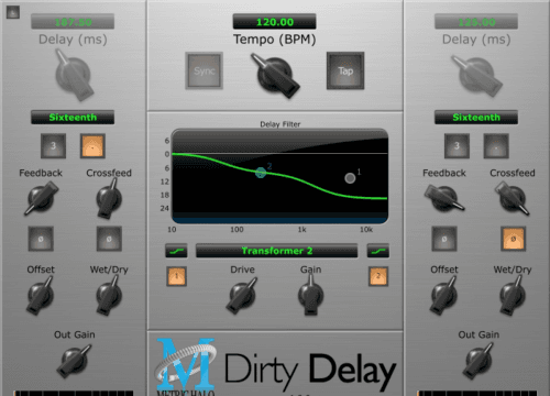 metric halo MH Dirty Delay