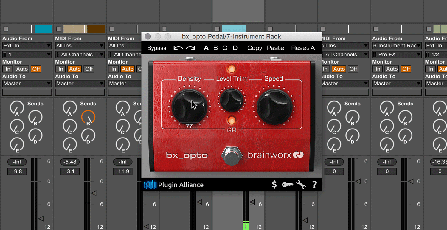 Plugin Alliance Brainworx bx_opto Pedal
