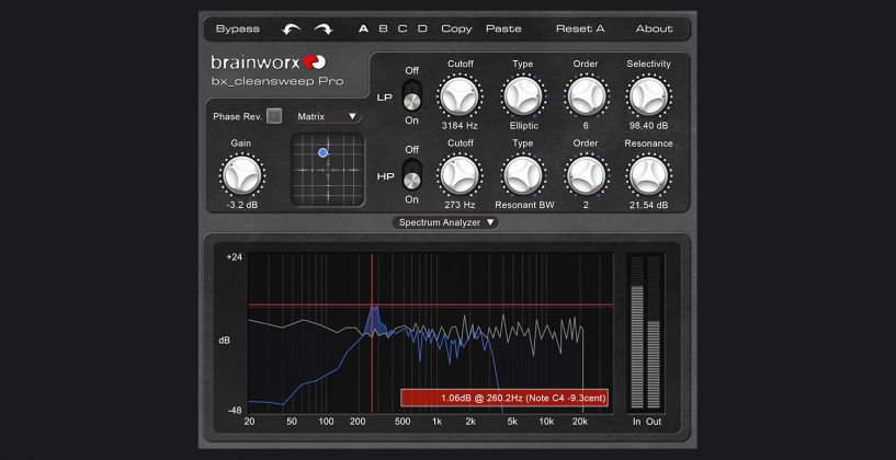 Plugin Alliance Brainworx bx_cleansweep Pro