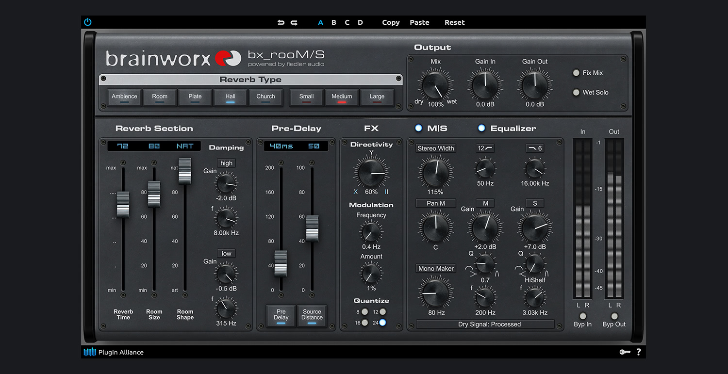 Plugin Alliance Brainworx bx rooMS