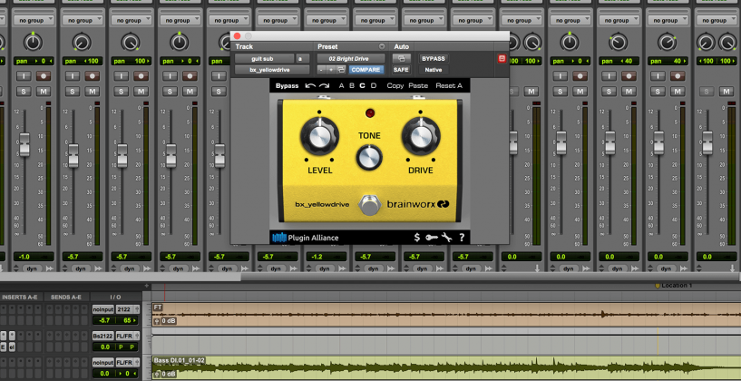 Plugin Alliance Brainworx bx_yellowdrive