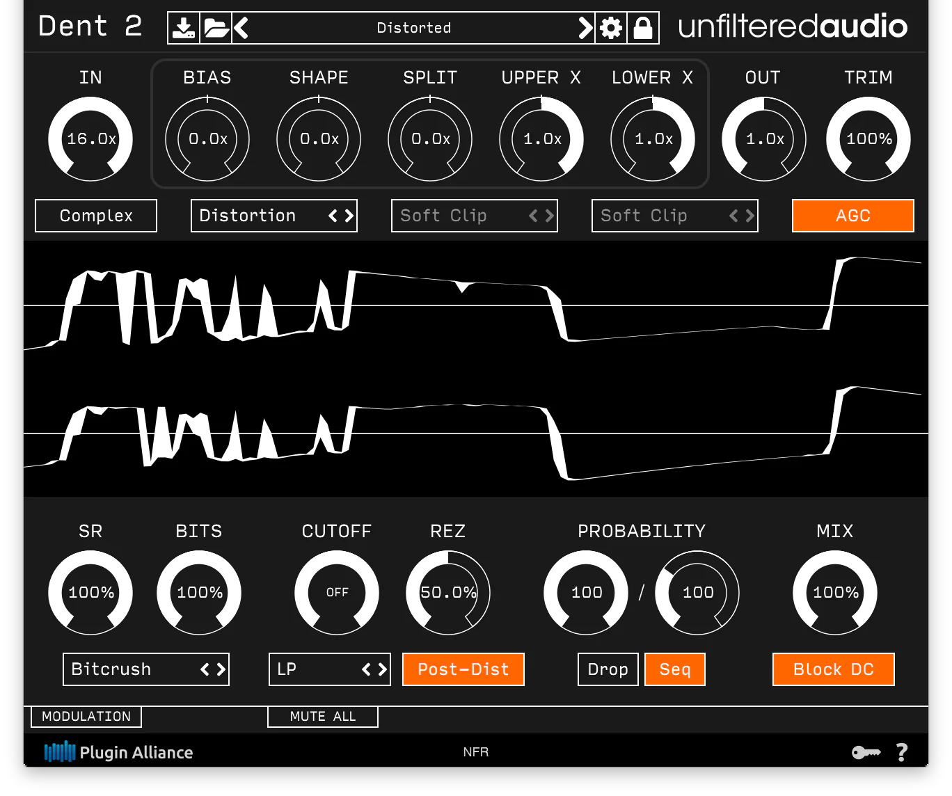 Plugin Alliance Unfiltered Audio Dent 2