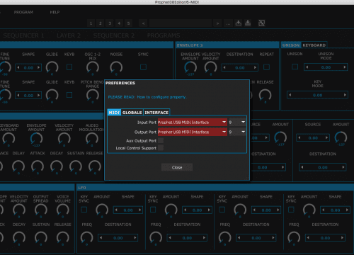 CodeKnobs Prophet'08 Editor VST/AU