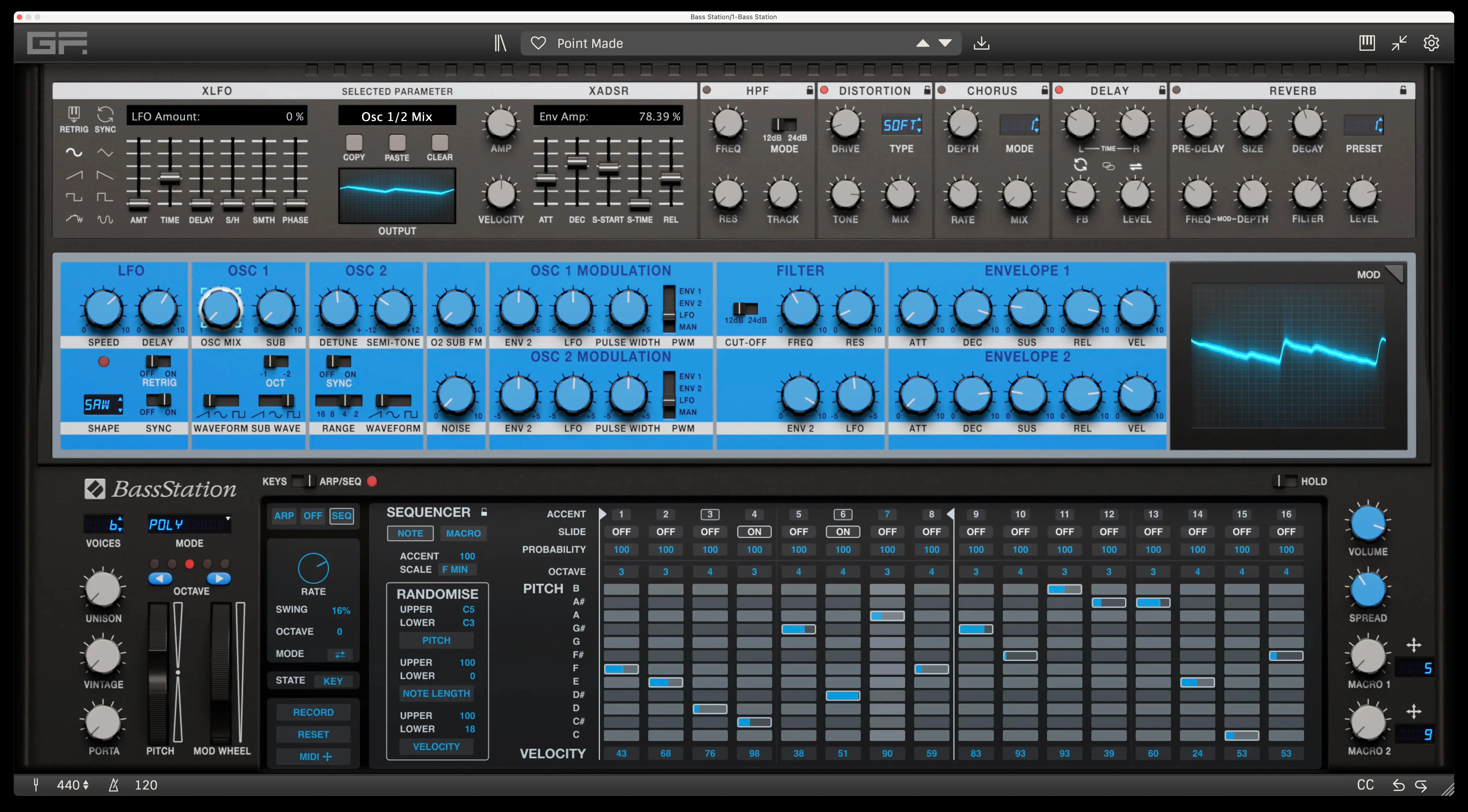 GForce Novation Bass Station