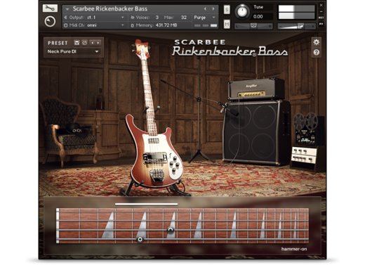 Native Instruments Scarbee Rickenbacker® Bass