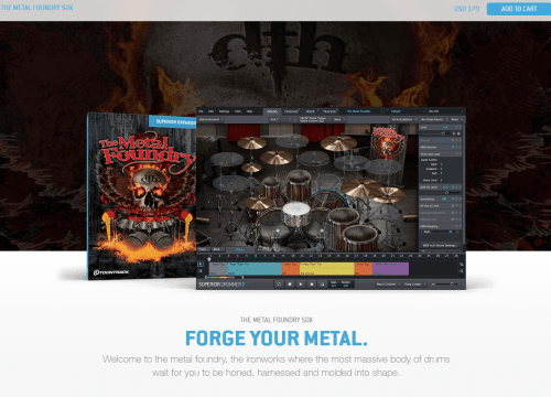 Toontrack Metal Foundry SDX