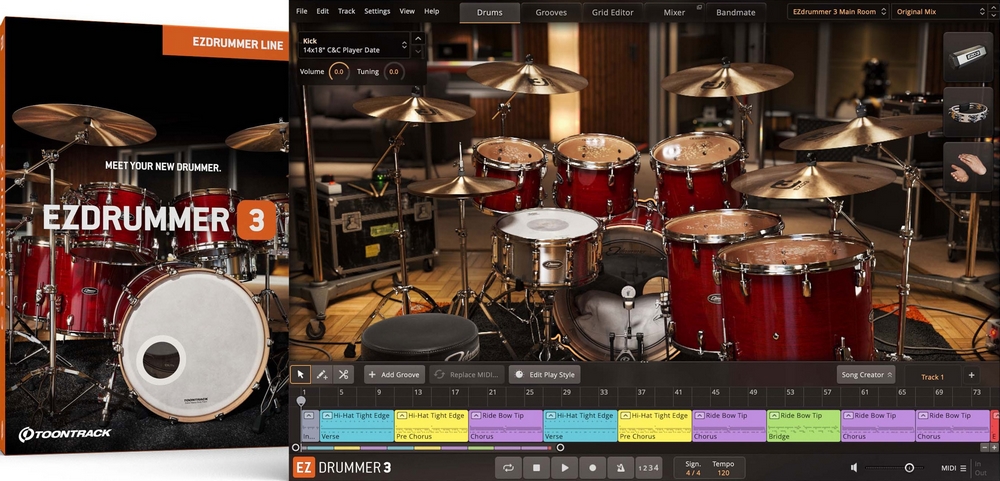 Toontrack EZdrummer      3 - Full Version