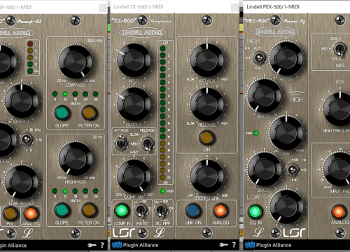 Plugin Alliance Lindell 6X-, 7X-, PEX-500