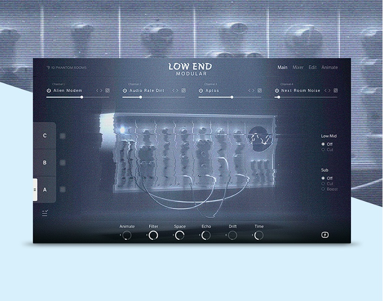 10 Phantom Rooms Low End Modular (Kontakt)