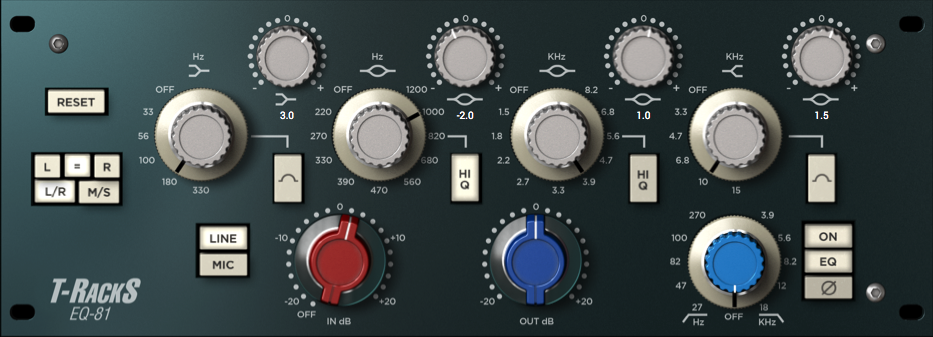 IK Multimedia EQ 81 IK Multimedia