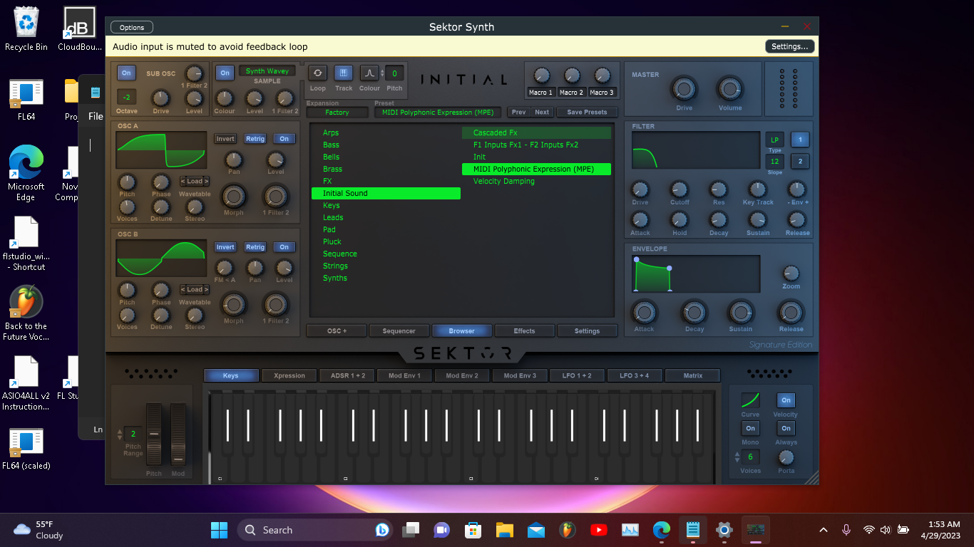 Initial Audio Sektor