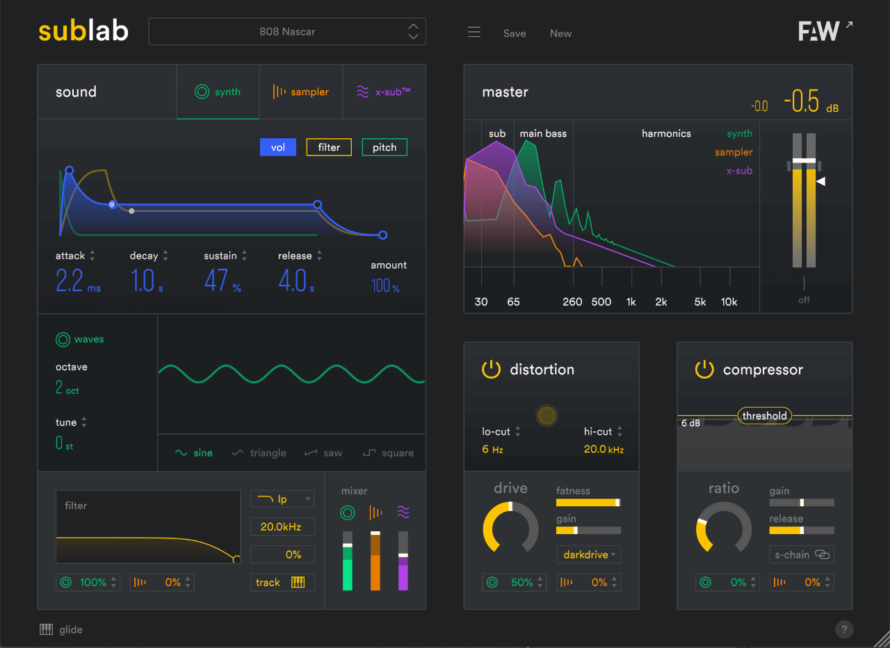 FAW (Future Audio Workshop) SubLab