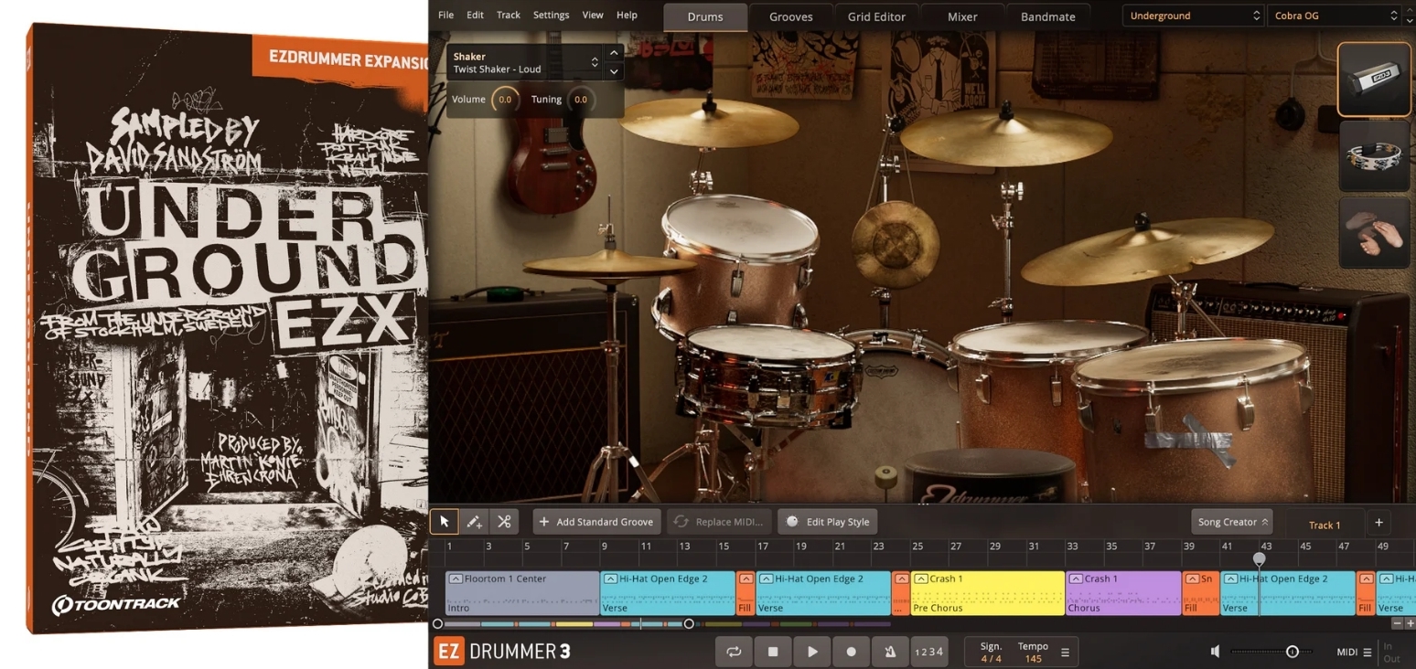 Toontrack Underground        EZX