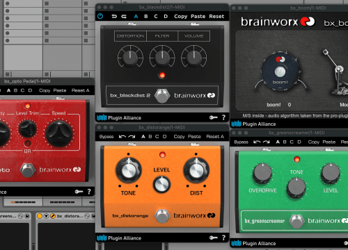 Plugin Alliance Bx pedals and Bx Boom