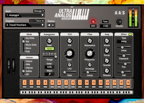 AAS Applied Acoustics Systems ULTRA ANALOG SESSION 2 Analog Synthesizer